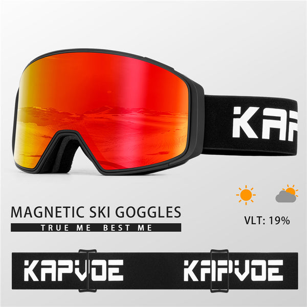 Kapvoe K0716 Ski Goggle with Magnetic Lens