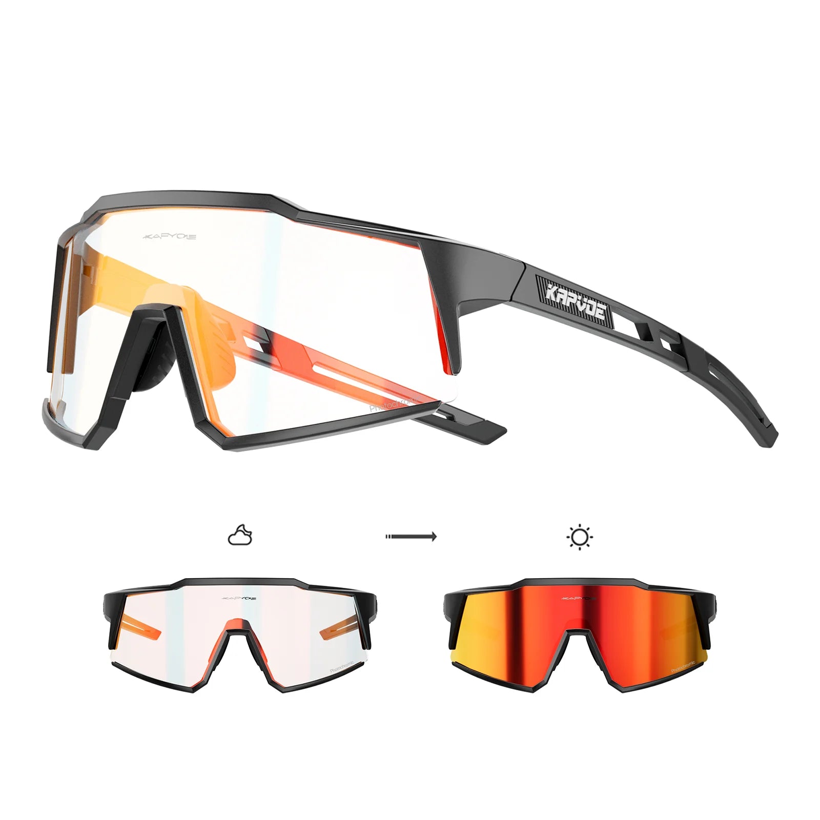 REVO KE9022 Photochromic Sunglasses – Kapvoe Sport