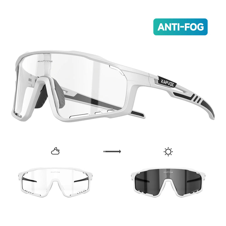 Kapvoe X76 Anti-Fog Photochromic Sunglasses – Kapvoe Sport