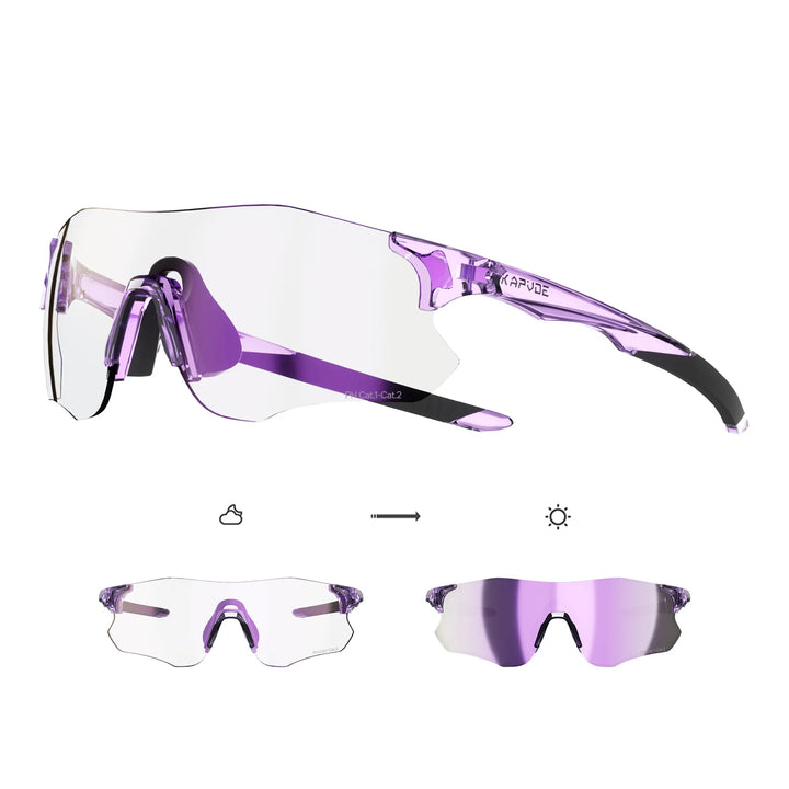 KAPVOE K1129 Photochromic Sunglasses for Running – Kapvoe Sport