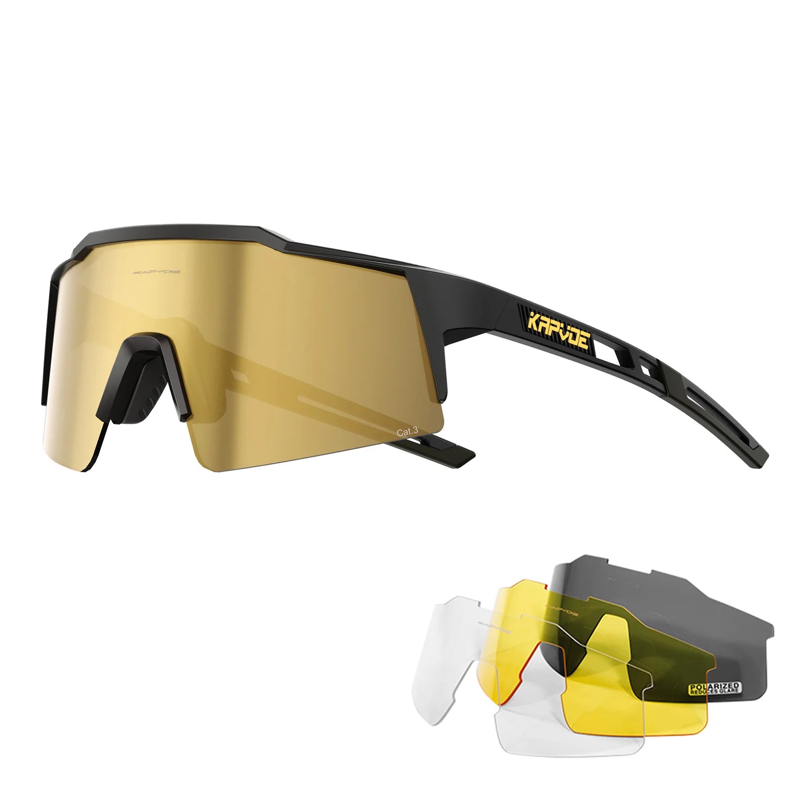 KE9023 Multi-Lens Sports Sunglasses – Kapvoe Sport