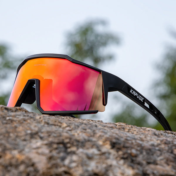 Gafas de sol de ciclismo KE9022 con múltiples lentes intercambiables