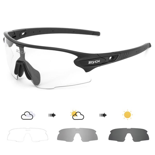 SCVCN® S2 Selbsttönende Sportbrille