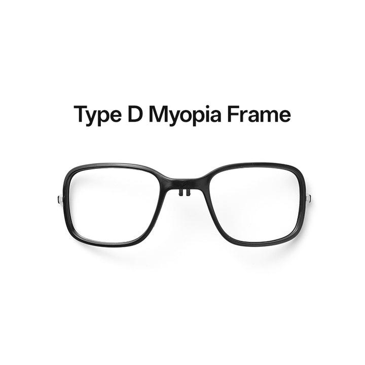 Myopia Frame Insert Myopia Frame Black & Transparent – Kapvoe Sport
