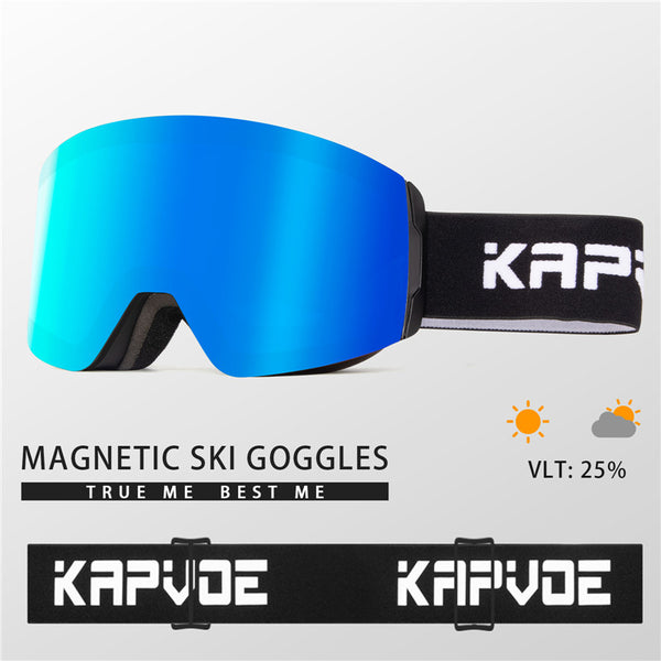 Kapvoe K0718 Ski Goggle with Magnetic Lens