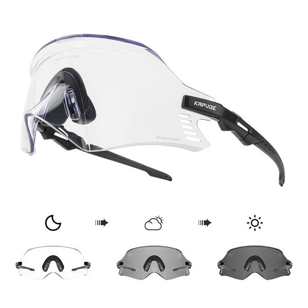 Lunettes de soleil sport photochromiques Kapvoe X2