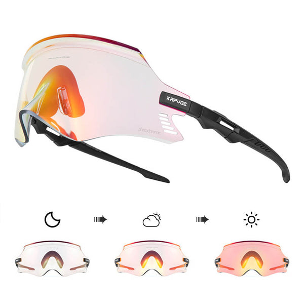 Lunettes de soleil REVO Kapvoe X2 Rouge Bleu Photochromiques