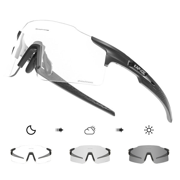 Kapvoe X27 Lunettes de soleil photochromiques pour hommes et femmes