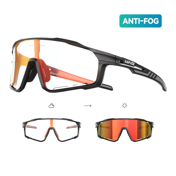 REVO KAPVOE X76 Photochromic Cycling Sunglasses | Anti-Fog
