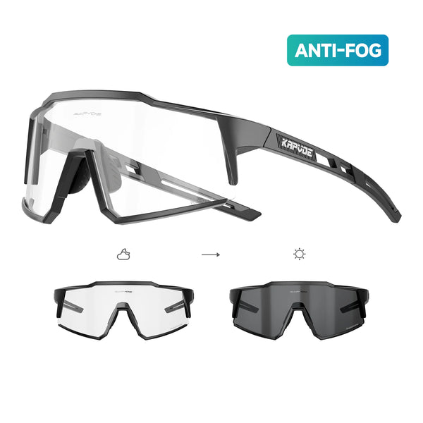 KE9022 Anti-Fog Photochromic Sunglasses – Kapvoe Sport