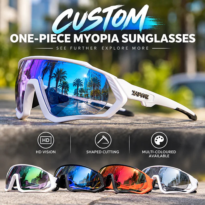 KAPVOE K9408 Custom Prescription Sports Sunglasses