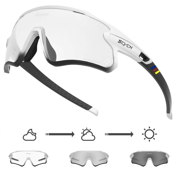 SCVCN® S1 Selbsttönende Sportbrille