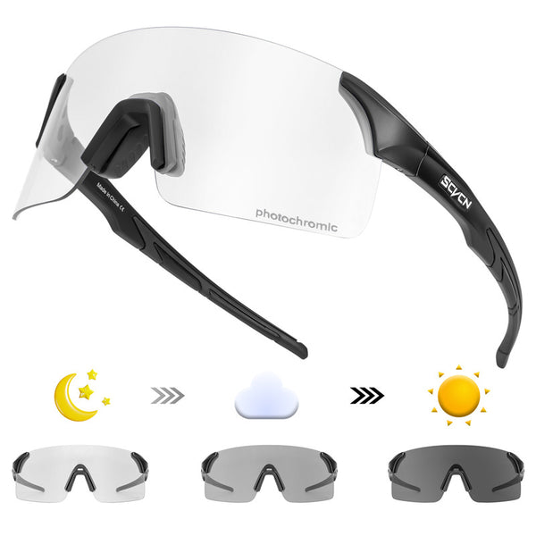 REVO Scvcn X142 Rimless Photochromic Sunglasses