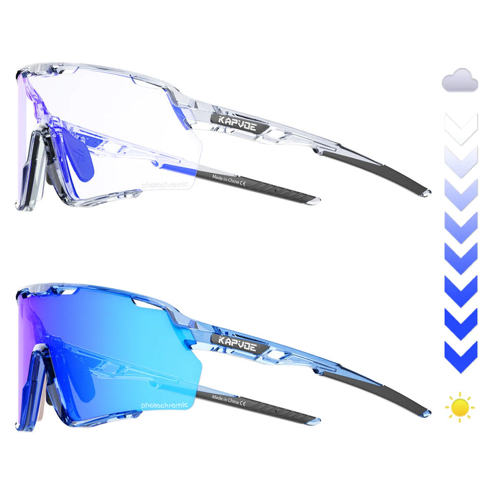 Kapvoe X170 Color Changing Frames Photochromic Sunglasses – Kapvoe