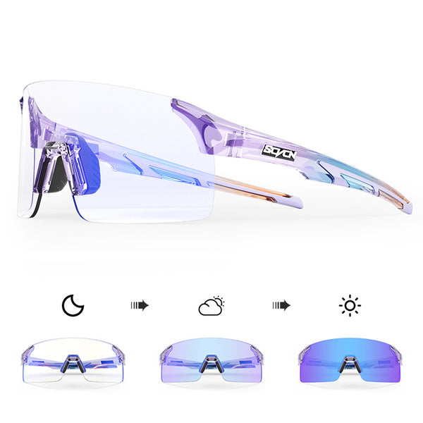 REVO Scvcn X142 Rimless Photochromic Sunglasses