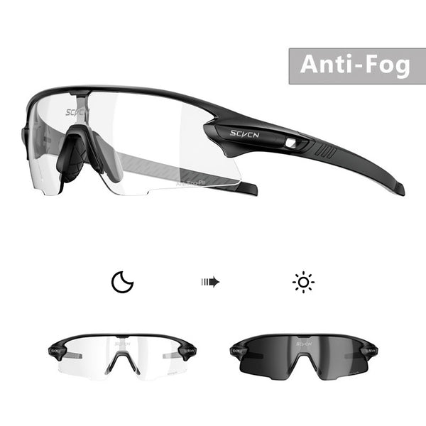 Scvcn S2 Anti-Fog Photochromic Sunglasses