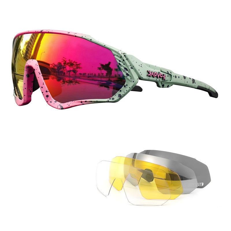KE9408 Multi-Lens Sports Sunglasses – Kapvoe Sport