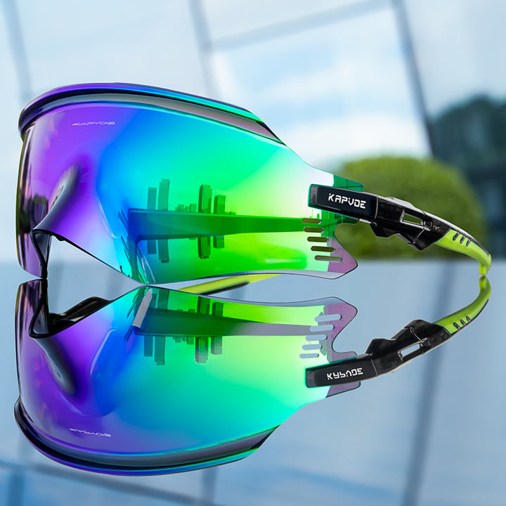 Kapvoe-gafas de sol de ciclismo para niños de 8 a 15 años, lentes