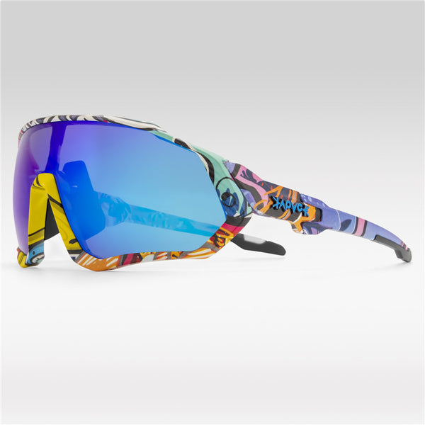 KE9408 Cycling Sunglasses With Multiple Interchangeable Lenses
