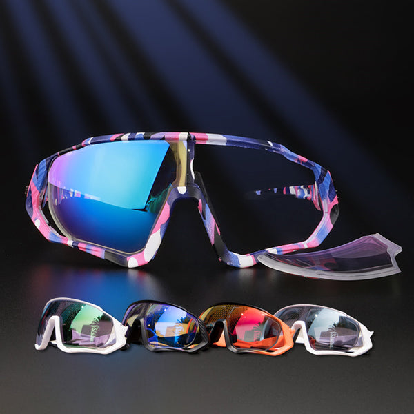 KE9408 Kundenspezifische einteilige Myopie-Sonnenbrille