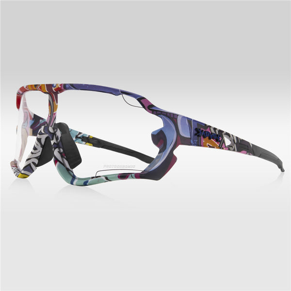 KEBR Photochromic UV Protection Cycling Sunglasses