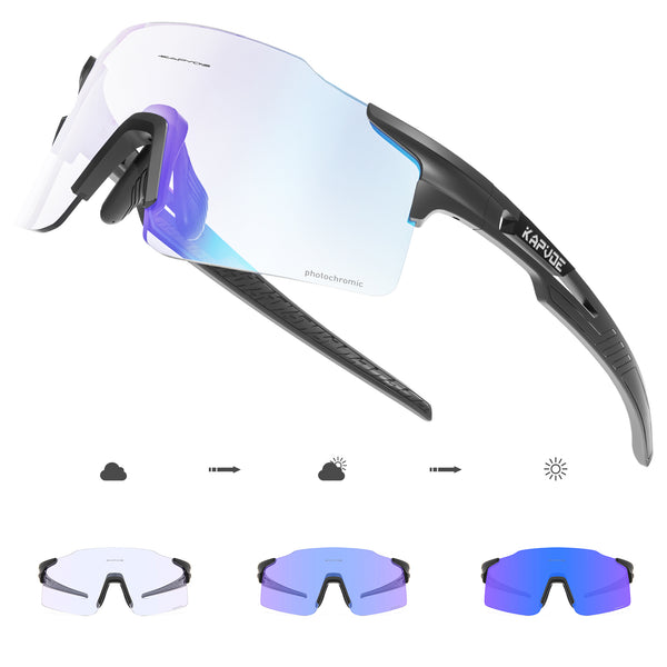 REVO Kapvoe X27 Rimless Photochromic Sunglasses
